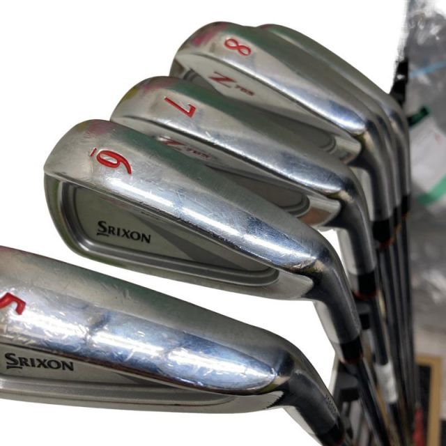 【中古】 ダンロップ SRIXON Z765 6S アイアンセット IR Dynamic Gold (フレックスS) メンズ 男性用 右利き 右用 Cランク ゴルフクラブ