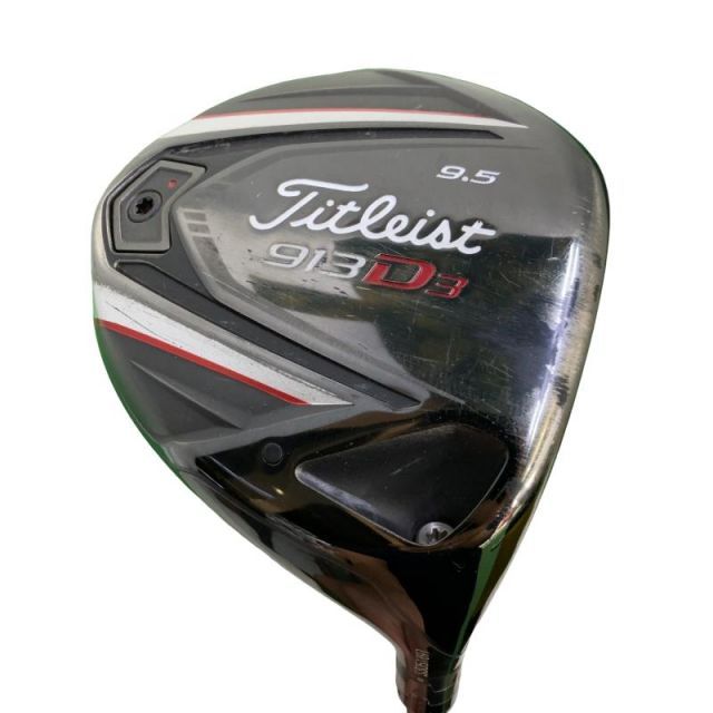【中古】 タイトリスト 913 D3 9.5° ドライバー DR Tour AD GT-7 (フレックスX) メンズ 男性用 右利き 右用 Cランク ゴルフクラブ