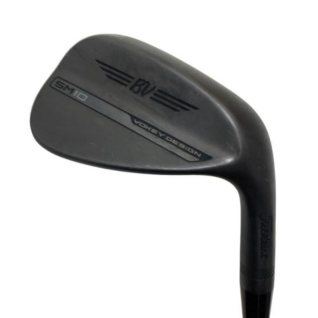 【中古】 タイトリスト VOKEY SPIN MILLED SM10 ジェットブラック 50°/12°F ウェッジ WG リシャフト (フレックスその他) メンズ 男性用 右利き 右用 Cランク ゴルフクラブ