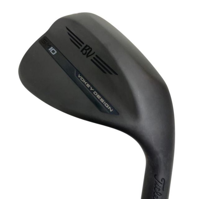 【中古】 タイトリスト VOKEY SPIN MILLED SM10 ジェットブラック 54°/12°D ウェッジ WG リシャフト (フレックスその他) メンズ 男性用 右利き 右用 Cランク ゴルフクラブ