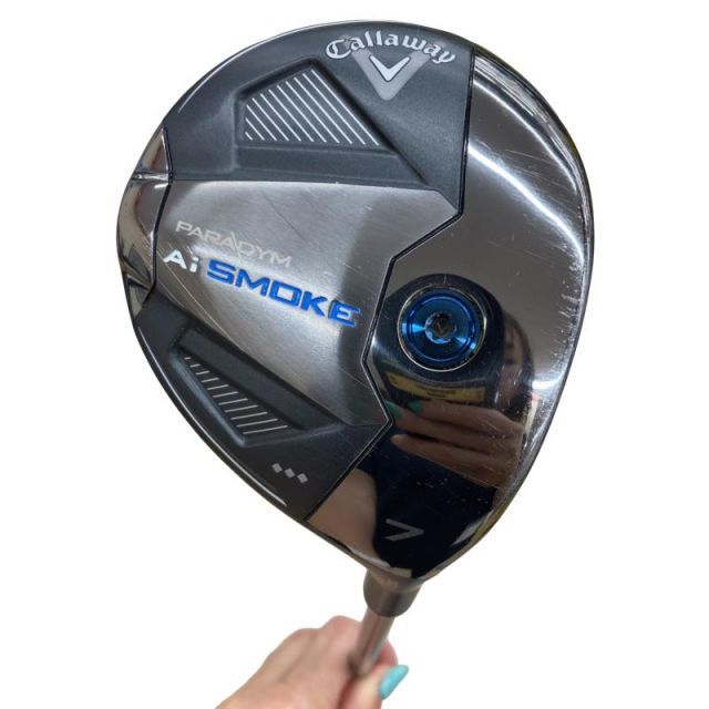 【中古】 キャロウェイ PARADYM Ai SMOKE ◆◆◆ 7W フェアウェイウッド FW 純正特注シャフト (フレックスX) メンズ 男性用 右利き 右用 Bランク ゴルフクラブ 32,742円