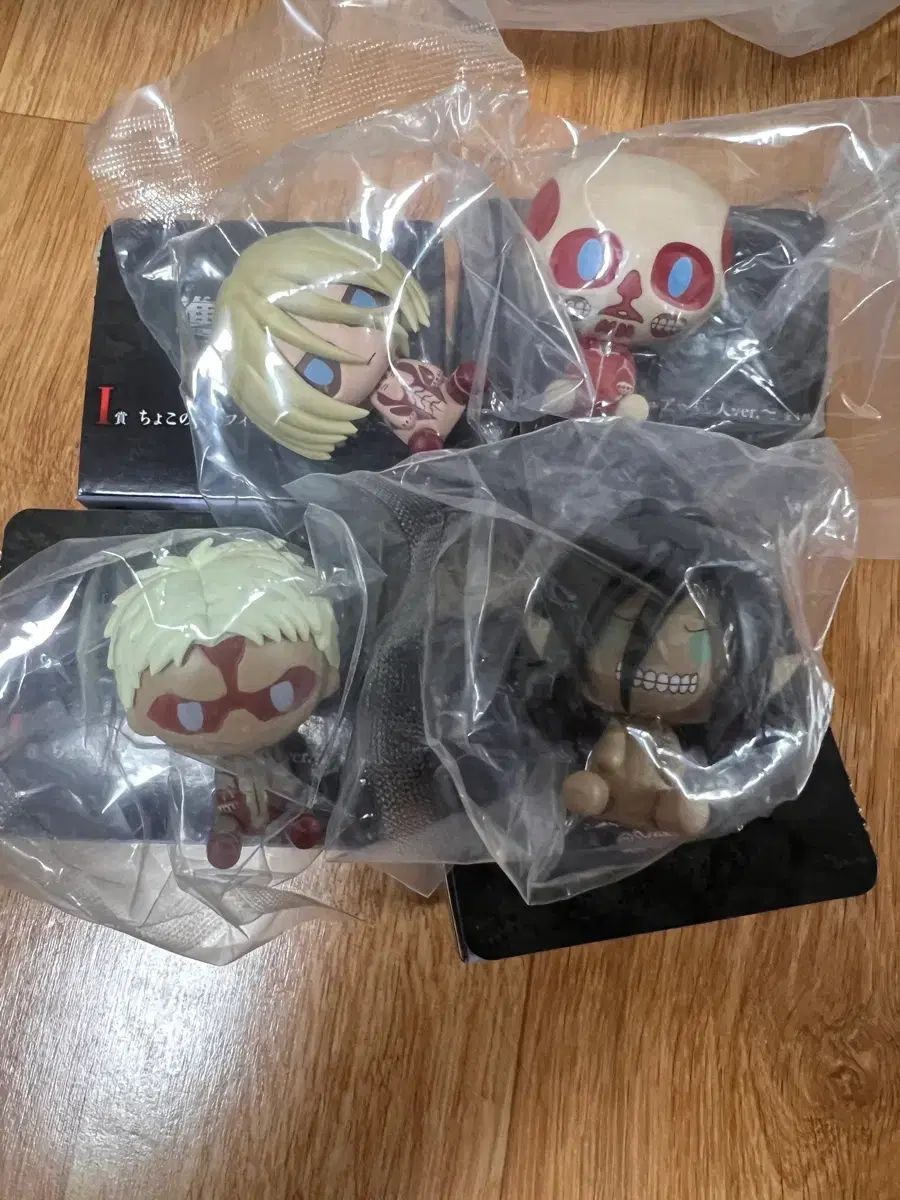 進撃の巨人 一番くじ ちょこのっこ I賞 4種 + H賞 4種 セット 出品