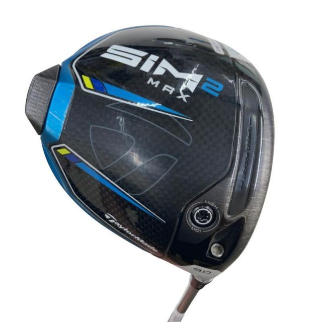 【中古】 テーラーメイド SIM2 MAX 9° ドライバー DR リシャフト (フレックスその他) メンズ 男性用 右利き 右用 Cランク ゴルフクラブ