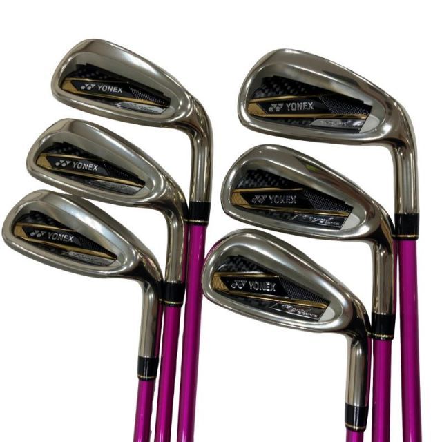 【中古】 ヨネックス EZONE Royal(2023) 6S アイアンセット IR 純正特注シャフト (フレックスR) メンズ 男性用 右利き 右用 Cランク ゴルフクラブ