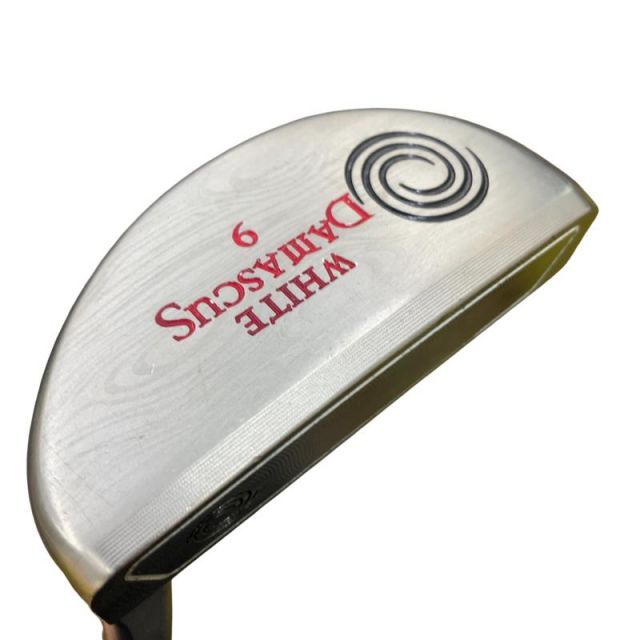【中古】 オデッセイ WHITE DAMASCUS #9 33インチ パター PT スチール (フレックスその他) メンズ 男性用 右利き 右用 Cランク ゴルフクラブ