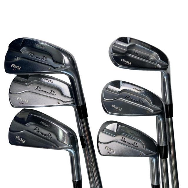 【中古】 RomaRo RomaRo Ray H(2016) 6S アイアンセット IR 純正特注シャフト (フレックスR) メンズ 男性用 右利き 右用 Dランク ゴルフクラブ