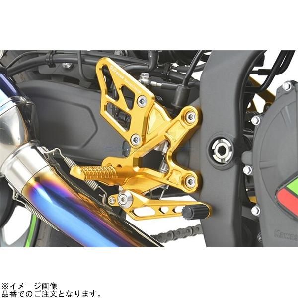 r's gear アールズギア AC01-0100-OG ライディングステップ (オレンジゴールド) ZX-25R