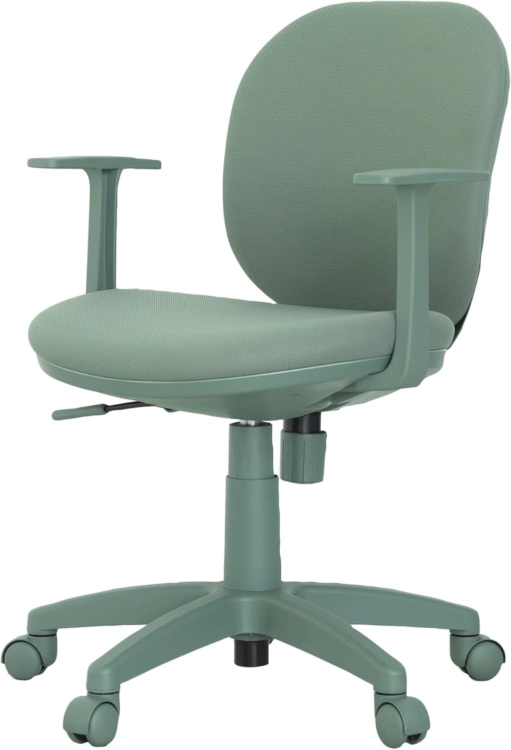 イトーキ オフィスチェア デスクチェア サリダ ワントーンチェア onetone chair 固定肘 ナイロン グニーグリーン YNE-GR