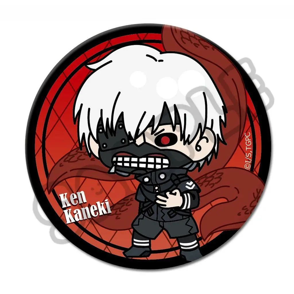 中古】バッジ・ビンズ MB.金木研(戦闘服ver) 3way缶バッジ 「TVアニメ