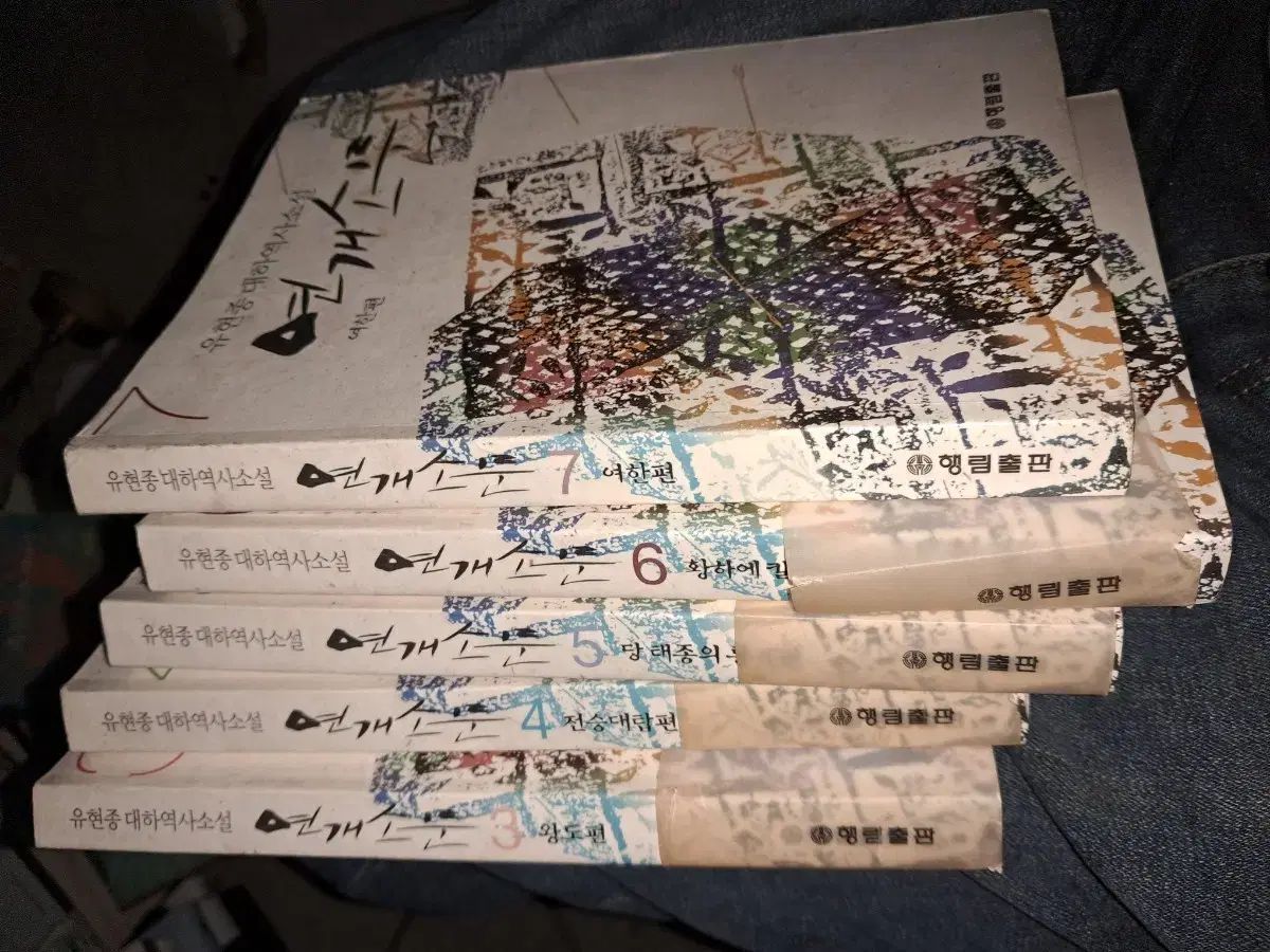 U현종 연개소문 歴史小説 3-7巻 セット