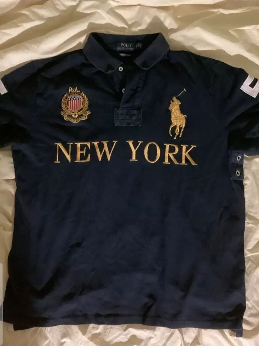 正規品) ポロ ビックポニー NEW YORK カラーTシャツ