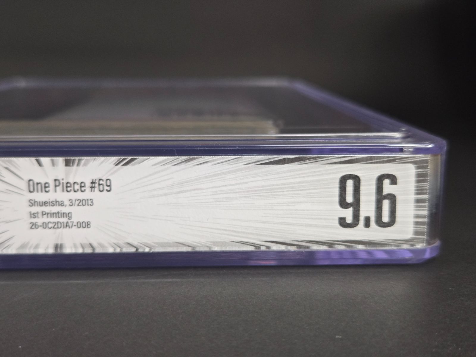 BGS 9.6 ワンピース 69巻 初版 帯付 First Print Japanese Manga 2013