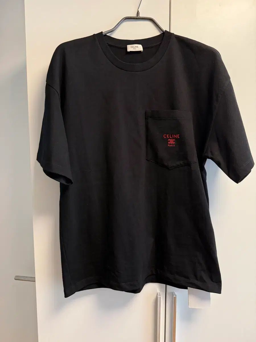 Celine セリーヌ 26ss ロゴ Tシャツ ブラック L
