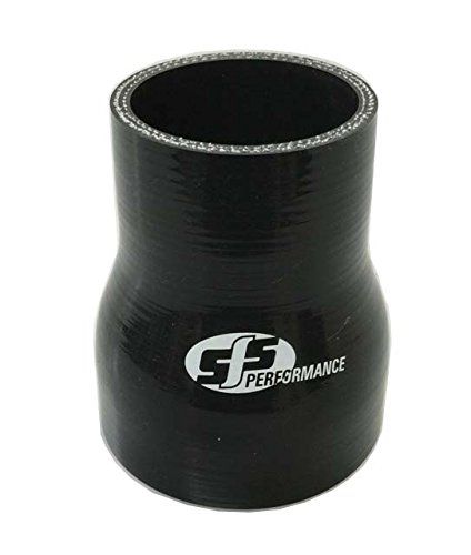 新品 SFS 異径シリコンホース レデューサーホース60-80mm 100mmL ブラックSR6080BK
