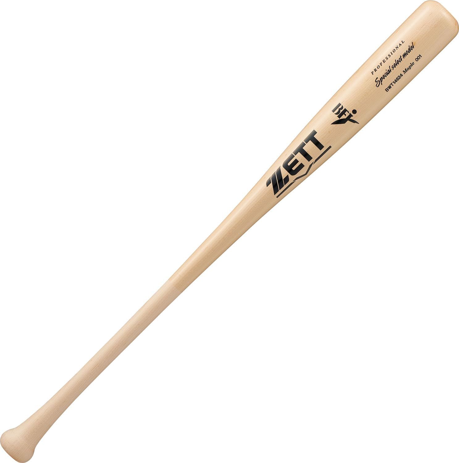 新品 ゼット(ZETT) 硬式野球 バット スペシャルセレクトモデル 木製(北米産ハードメイプル) 84cm 880g平均 ナチュラル(1200GE) 日本製 BWT14624