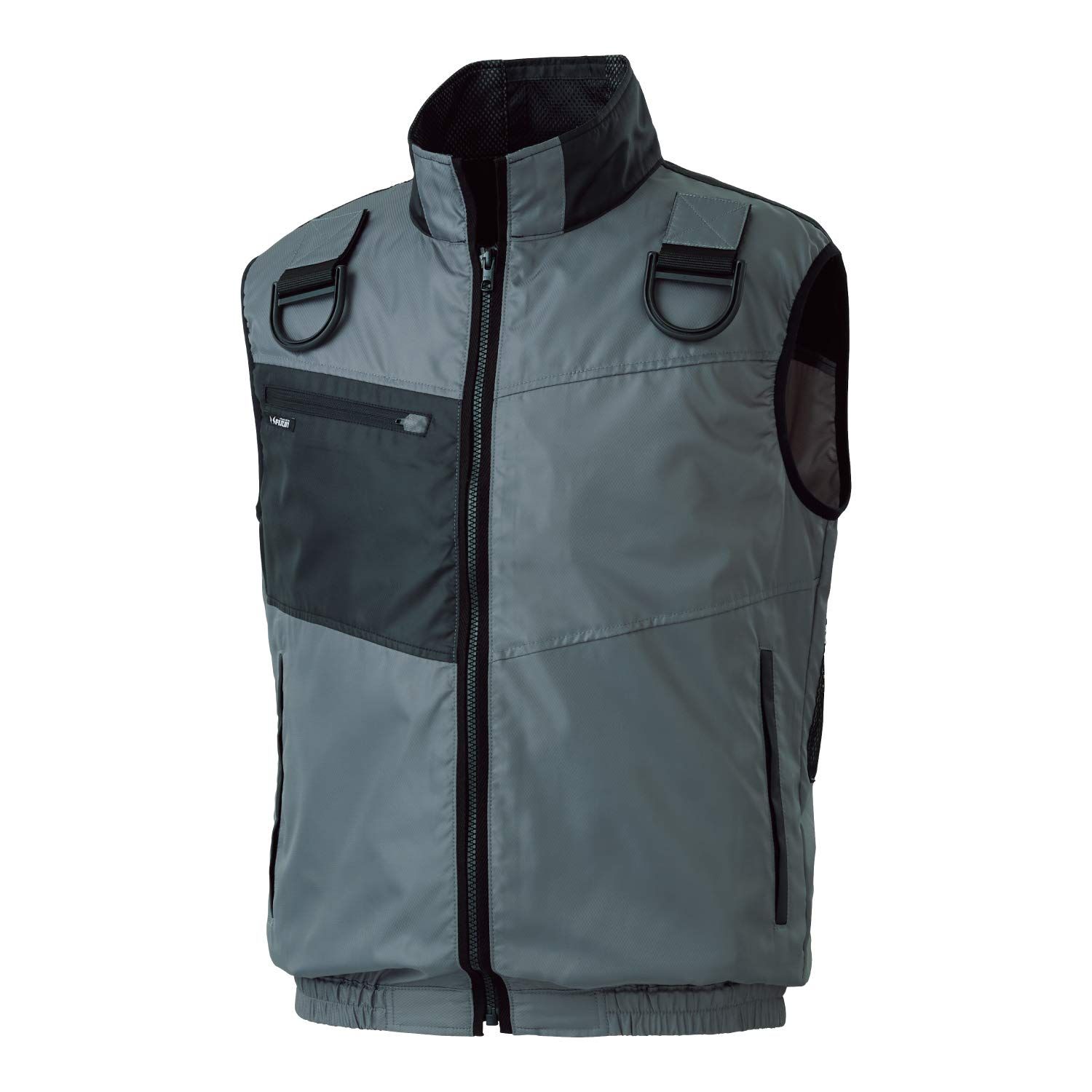 新品 サンエス(SUN-S) 空調風神服 フルハーネス用ベスト KU95990G グレー 3L 【服のみ】