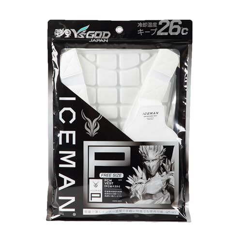 山真製鋸(Y'sGOD JAPAN) 2025 ICEMAN PCMベスト2 アイスマン PCMベスト? ホワイト フリーma 4f290e6f