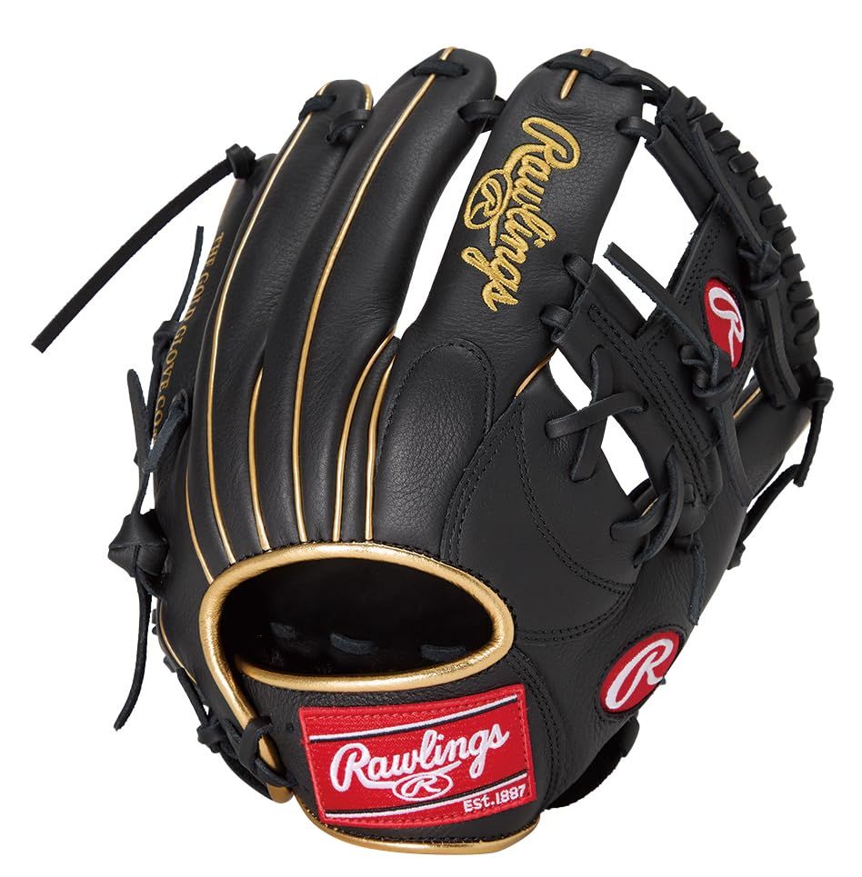 新品 ローリングス(Rawlings) 野球用 グラブ グローブ PLAYER PREFERRED GR5PPRN62 内野手用 ブラック 11.25インチ ※右投げ用