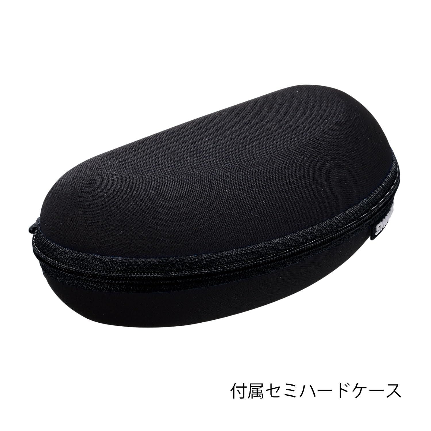 新品 [スワンズ] サングラス ルナ 偏光レンズ モデル LN-0053 BK/PR ブラック×クリアパープル