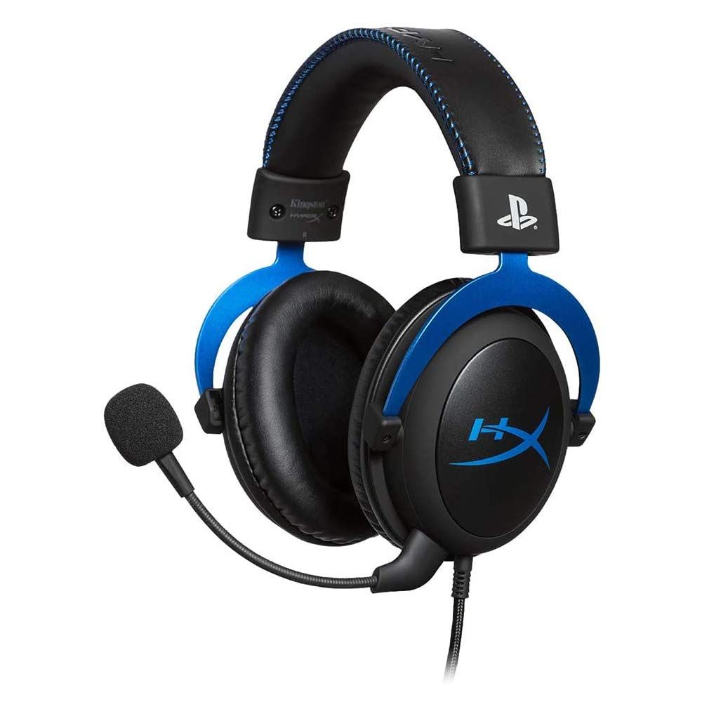 新品 HyperX Cloud ゲーミングヘッドセット PlayStation公式ライセンス PS5/PS4 対応 インライン音量コントロールBox付属 2年 HX-HSCLS-BL/AS