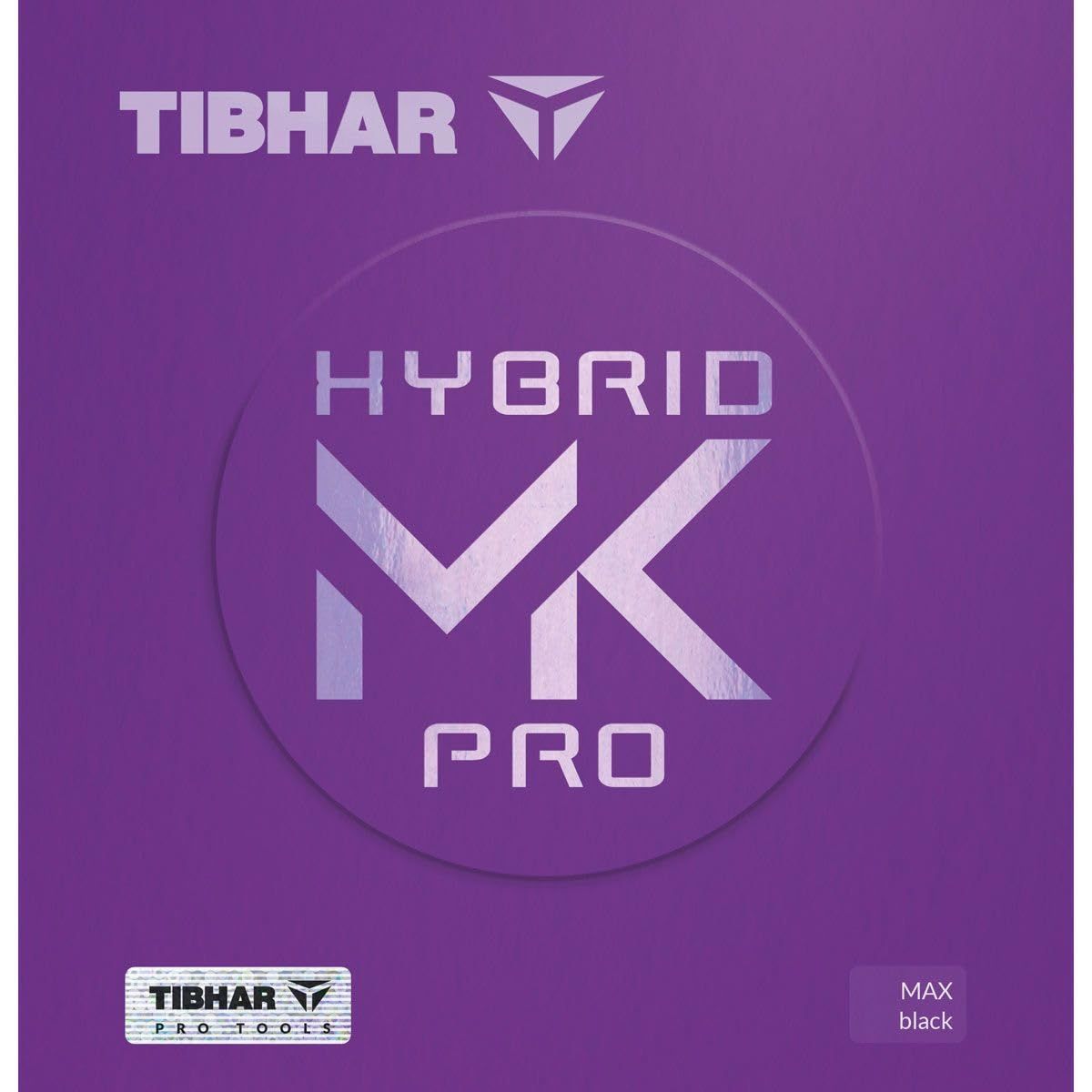 新品 ティバー（TIBHAR） 卓球ラバー ハイブリッド MK PRO (Max ブラック)