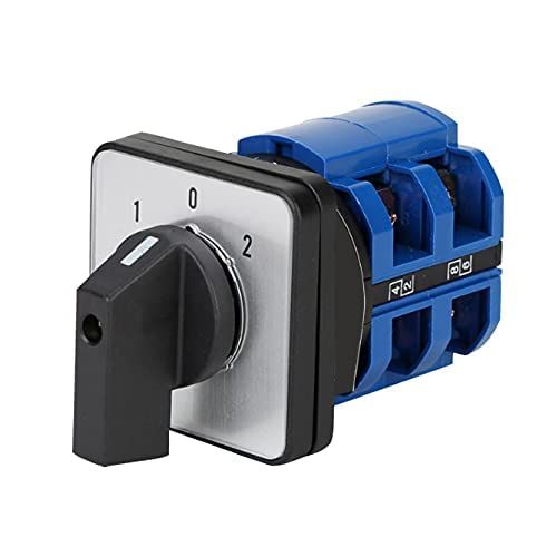新品 myoseya 回転カム切替スイッチ ユニバーサル ロータリーカムセレクター 電源スイッチ ロータリースイッチ チェンジオーバースイッチ タイプA 220V/63A 3ポジション
