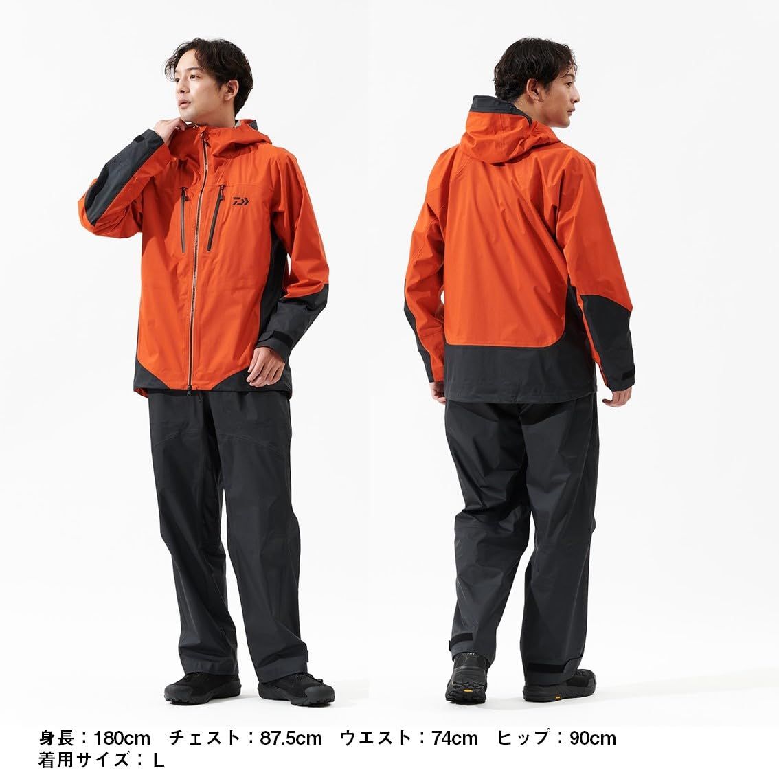 新品 [ダイワ] RAINMAXRアングラーズライトレインスーツ DR-3025 ガンメタル 2XL