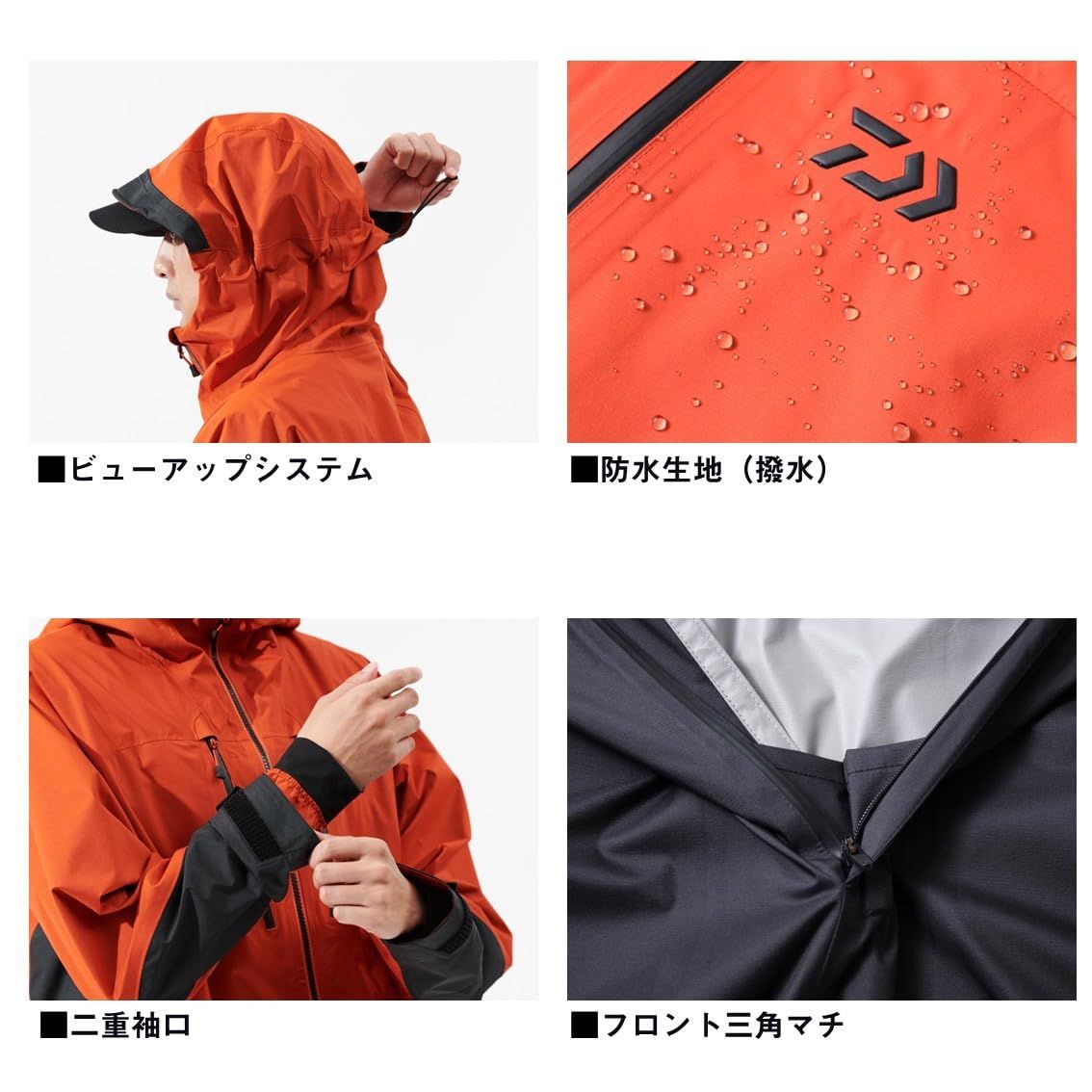 新品 [ダイワ] RAINMAXRアングラーズライトレインスーツ DR-3025 ガンメタル 2XL
