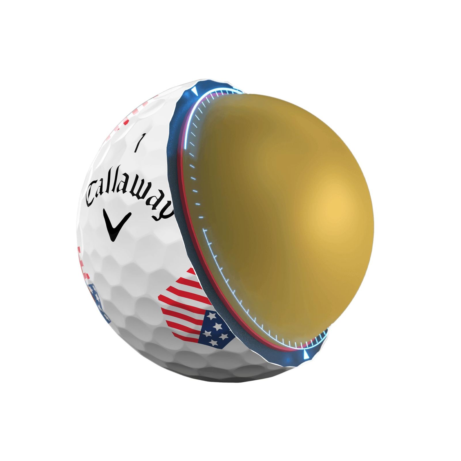 キャロウェイ(Callaway) ゴルフボール CHROME TOUR 24 TRUTRACK USA 4ピース構造 USAトゥルートラック・ホワイト キャロウェイ(Callaway) ゴルフボール CHROME TOUR 24 TRUTRACK USA 4ピース構造 USAトゥルートラック・ホワイト