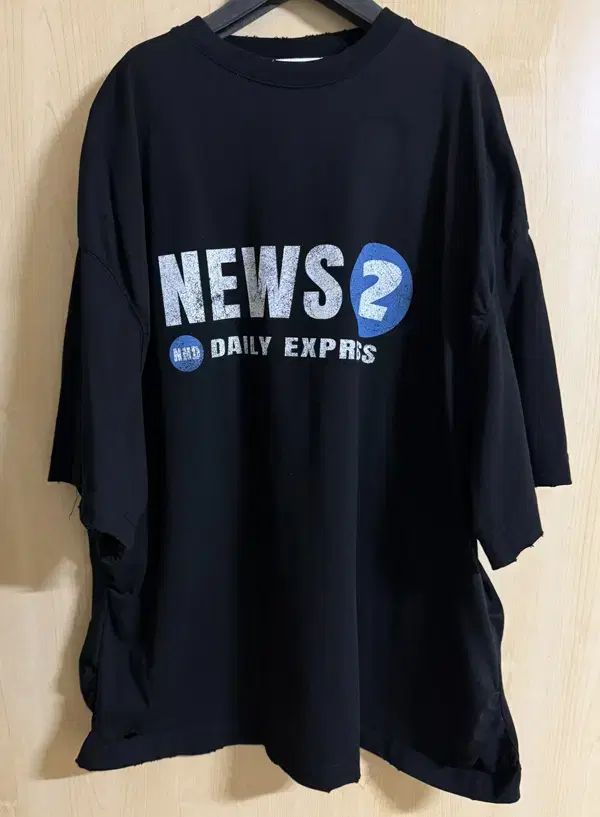 1 ノンノッド ファー パーカリング ニュース 半袖 Tシャツ グレー