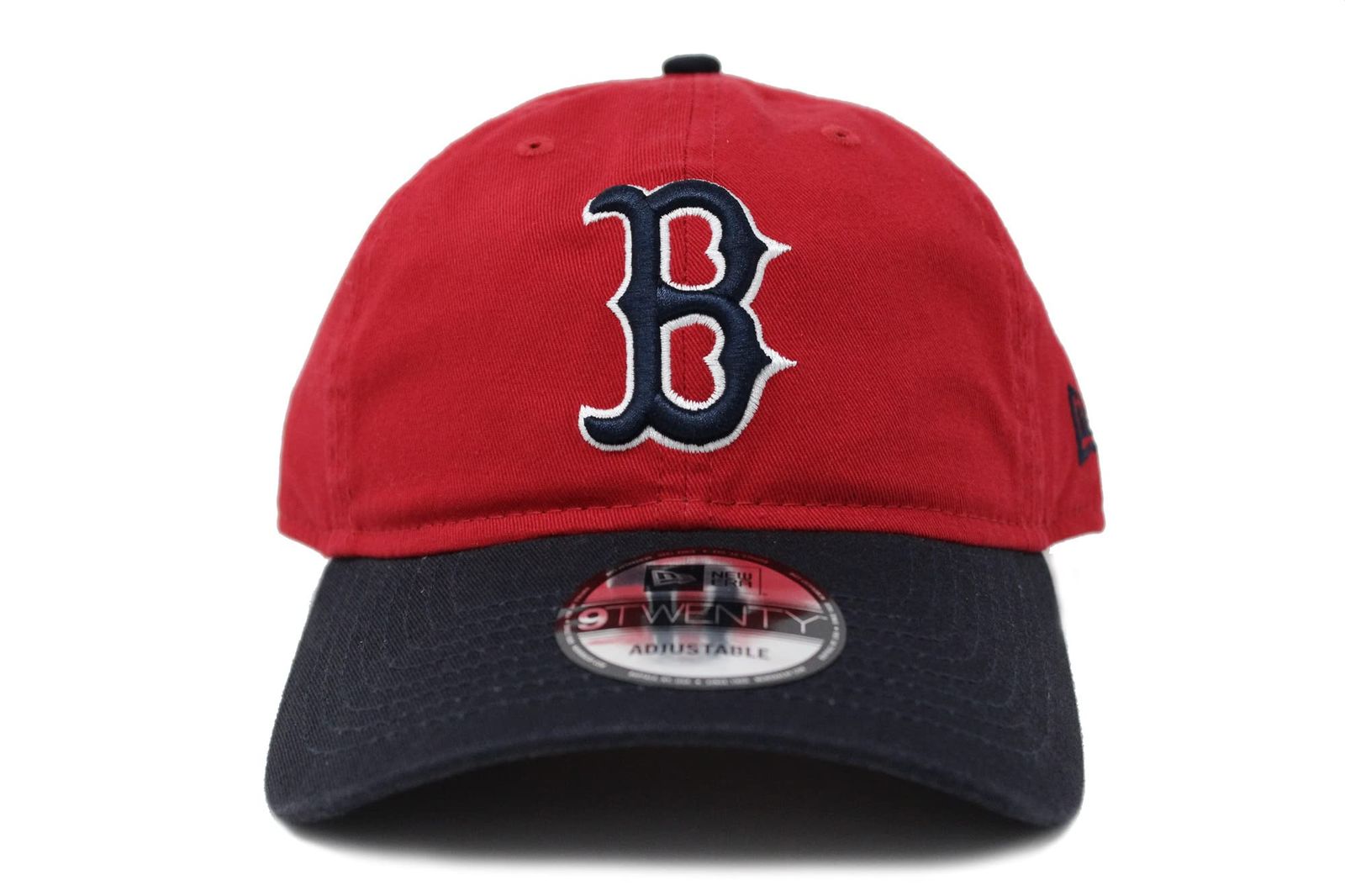 新品 [ニューエラ] キャップ 9TWENTY MLB ボストン レッドソックス SCARLET/NAVY