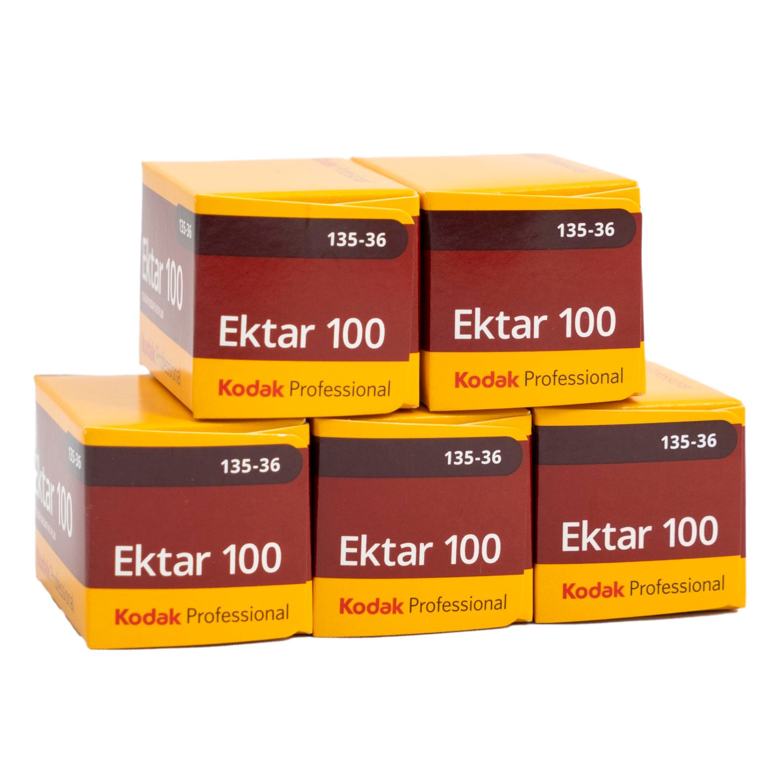 新品 Kodak カラーネガフィルム エクター100 35mm 36枚撮 5本パック 9130454