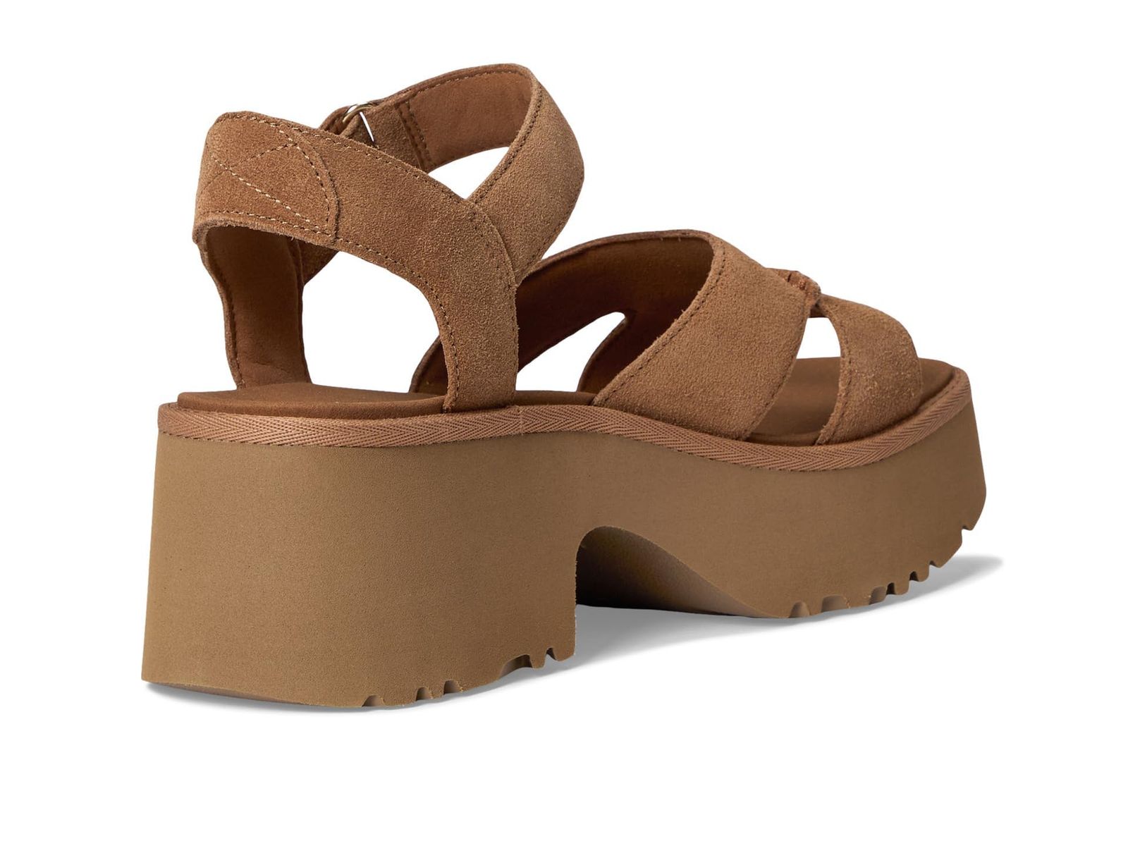 新品 UGGレディースニューハイツアンクルストラップサンダル チェスナット 25.0 cm 新品 UGGレディースニューハイツアンクルストラップサンダル チェスナット 25.0 cm