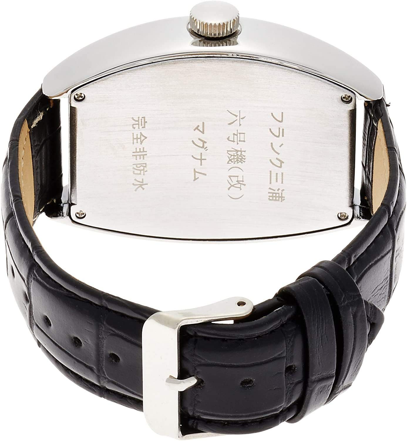 新品 [フランク三浦]FRANKMIURA 腕時計 六号機 マグナム 革ベルト ホワイト FM06K-W メンズ