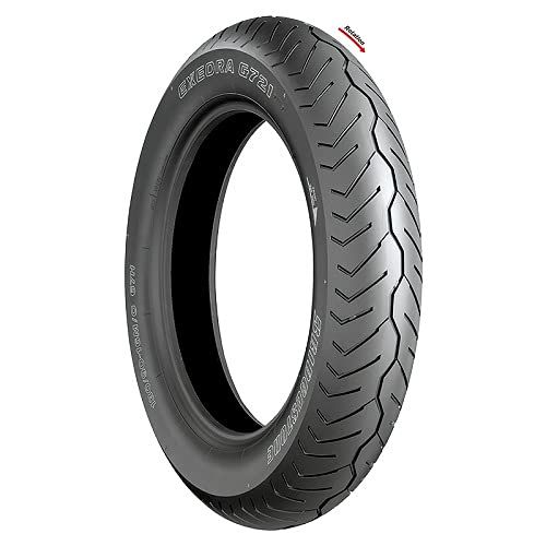 新品 BRIDGESTONE(ブリヂストン) バイクタイヤ EXEDRA G721 フロント 100/90-19 M/C 57H チューブレスタイプ(TL) ﾔﾏﾊ BOLT用 二輪 オートバイ用 MCS01282