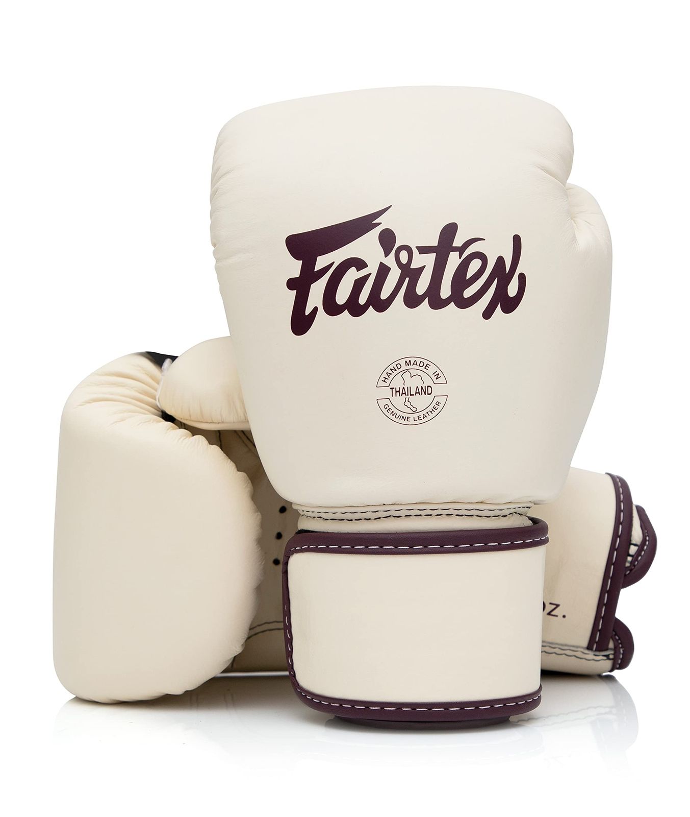 新品 Fairtex BGV16 ボクシンググローブ レザー コンパクト ムエタイ (16oz カーキ)