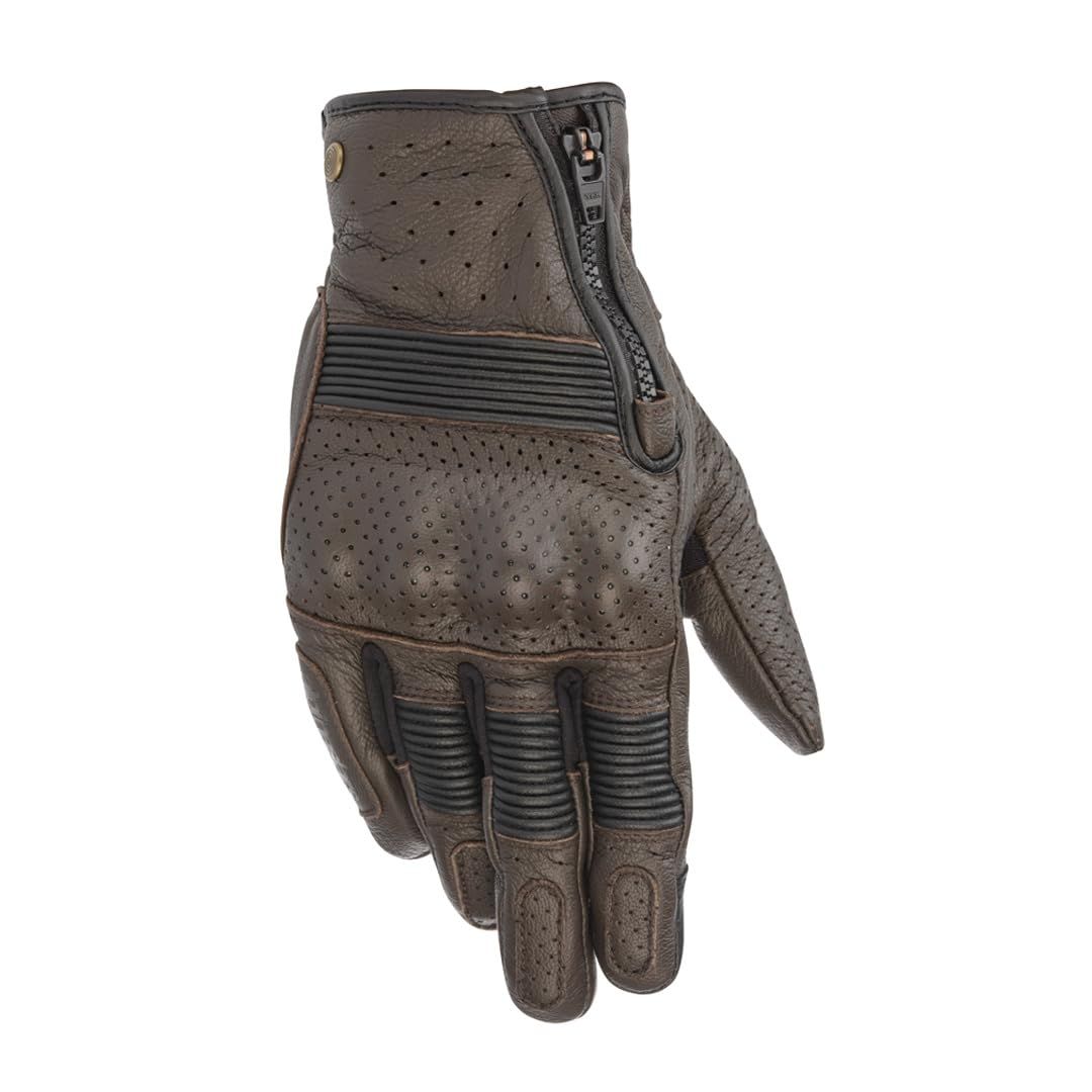 新品 アルパインスターズ(Alpinestars) バイクグローブ タバコブラウン (サイズ:XL) RAYBURN v2 レザーグローブ