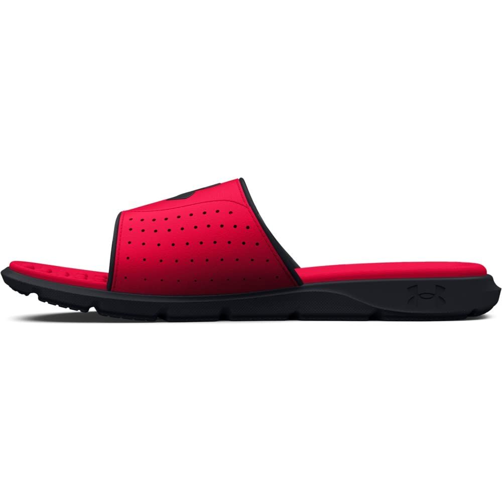 新品 Under Armour メンズ Ignite Pro グラフィック スライドサンダル レッド/ブラック/ブラック。 29.0 cm
