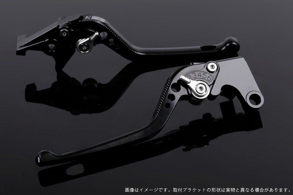 新品 SSK スピードラ アジャストレバーセット 3Dロング レバー本体カラー:グリーン アジャスターカラー:シルバー SUZUKI GSX-S125/GSX-R125 2017-2019
