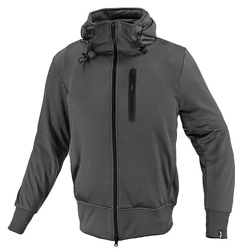 [KOMINE] バイク用 ジャケット JK-6044 プロテクトKVパーカ Grey L 07-6044 メンズ グレー Le 1197f59f