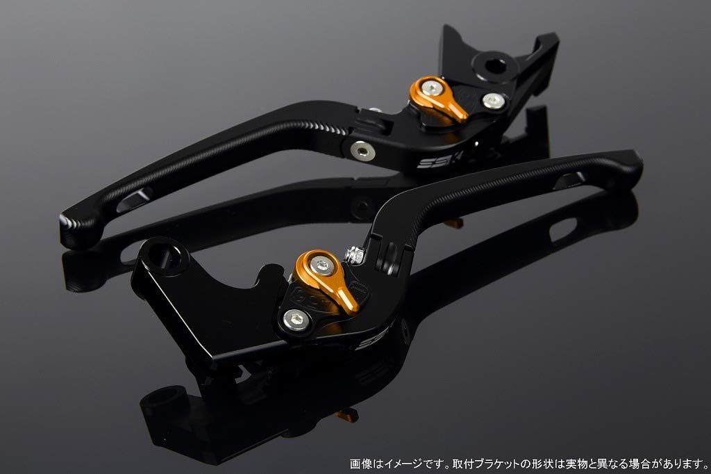 新品 SSK アジャストレバー 3D可倒式 レバー本体カラー:マットブラック アジャスターカラー:マットゴールド LVDM048BK-GD