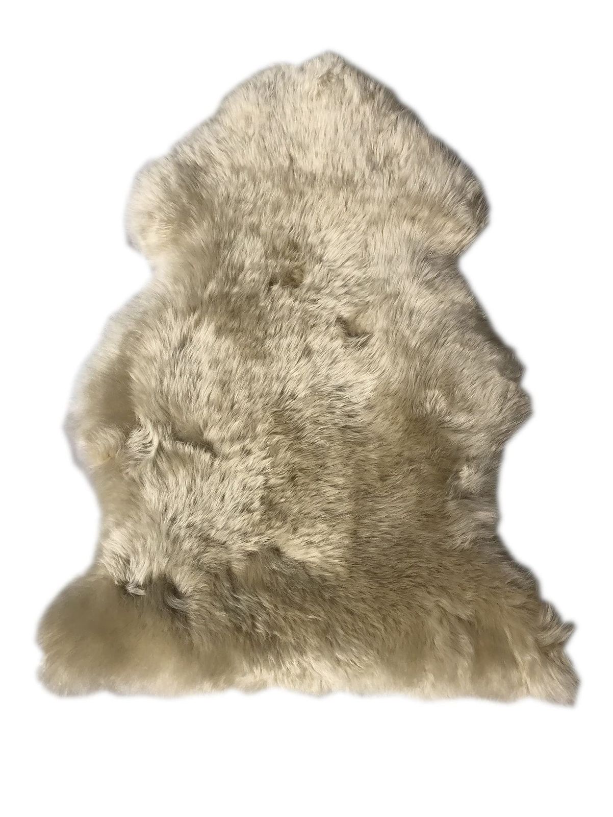 新品 FURFURMOUTON ムートンラグ 天然 オーストラリア産 もこもこ ふんわり 高級 ラグ マット リビング ソファー マット 車用（1匹物） (ブラウンストーン)