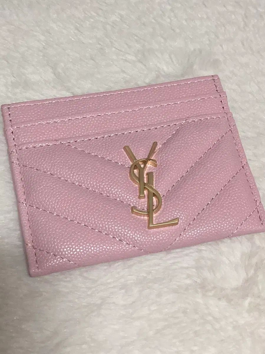 イヴ・サンローラン ピンク カード 財布 ノベルティ