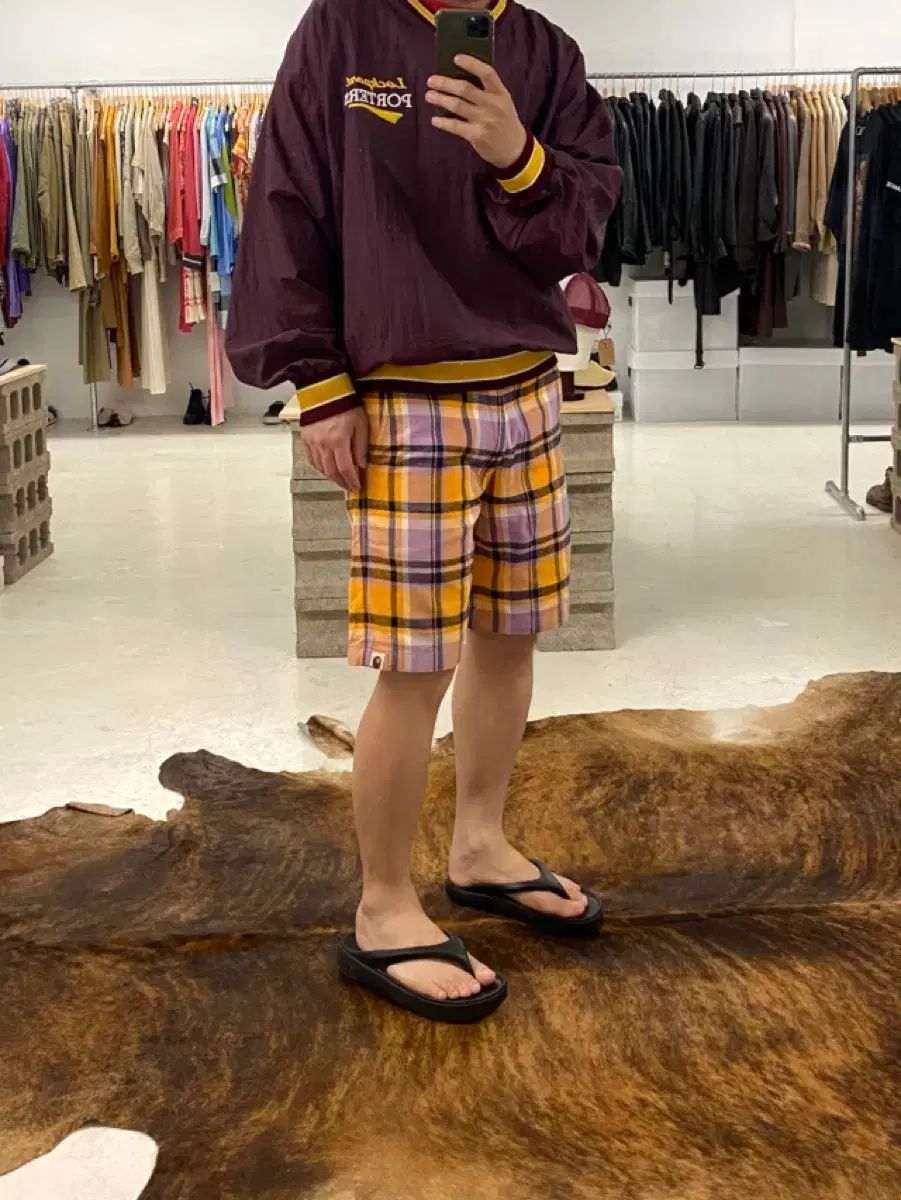 BAPE CHECK ハーフパンツ ベイプ チェック ハーフパンツ 12,947円
