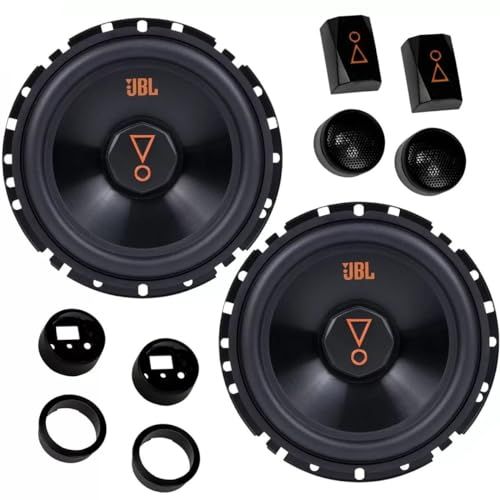 JBL 62VMS80 セパレート キット カースピーカー ツイーター 16.5cm 4オーム 160W カーオーディオ 外向き 重低音t 46135511