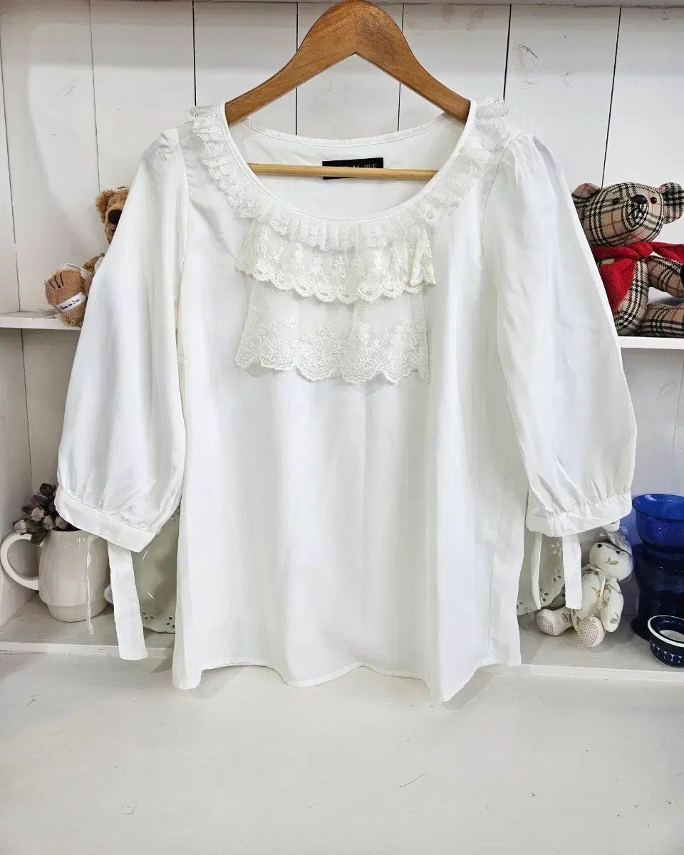 CECIL McBEE(セシルマクビー) レースブラウス