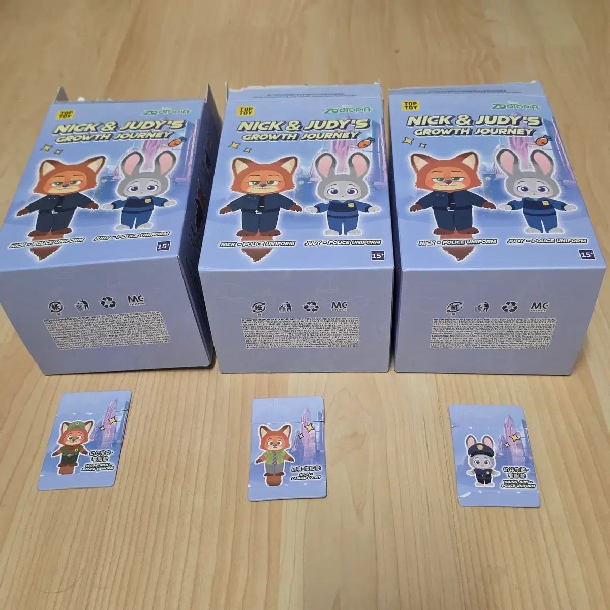 TOPTOY ズートピア ジュディ ニック ぬいぐるみ キーホルダー - メルカリ