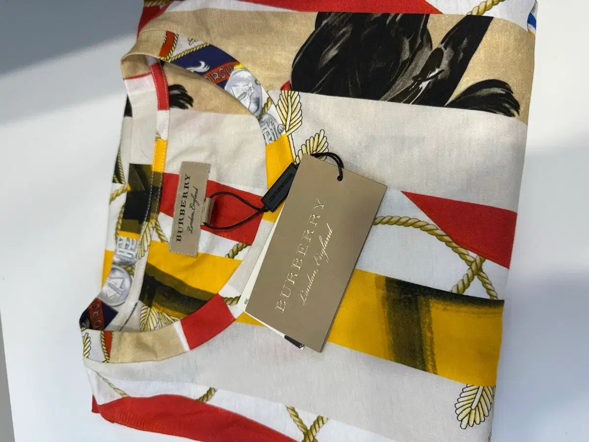 BURBERRY バーバリー プリントTシャツ 半袖 Lサイズ 新品 商品