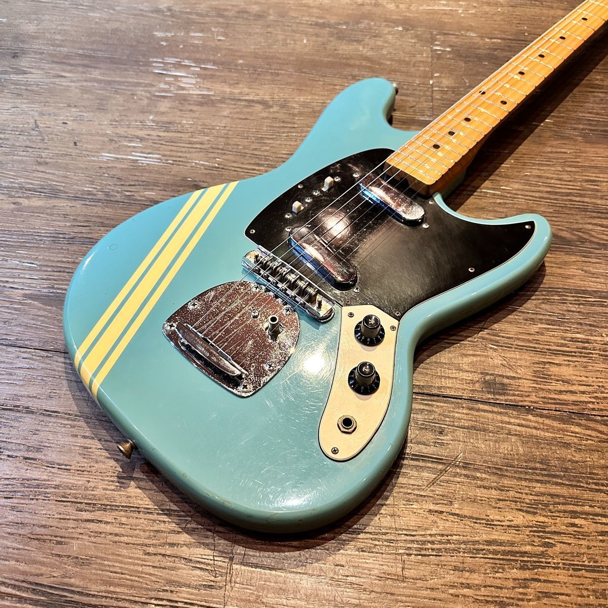 Founder Mustang Style Electric Custom Light Blue 1970年代 Electric
