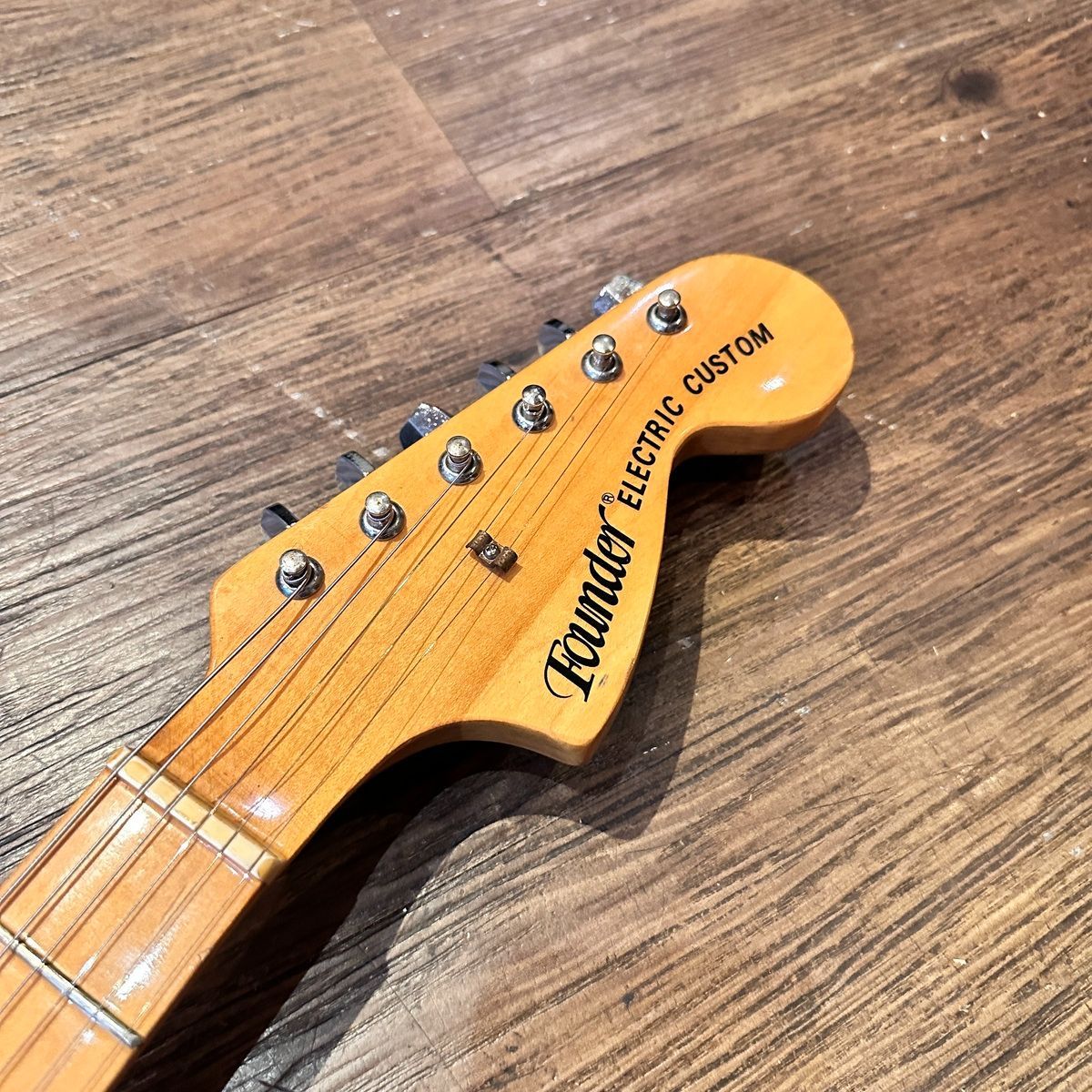 Founder Mustang Style Electric Custom Light Blue 1970年代 Electric